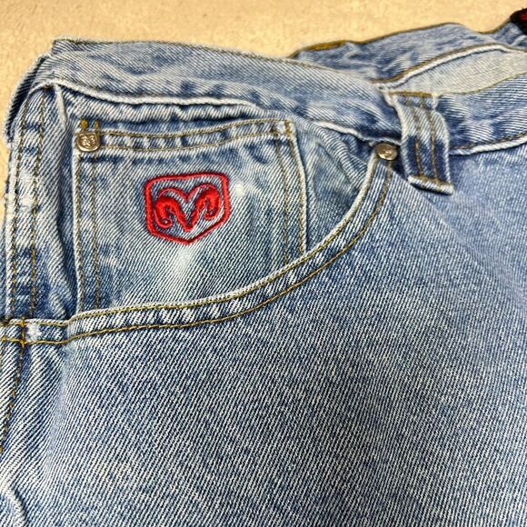 Vintage dodge ram denim jeans men’s size 42x30 - Picture 2 of 13